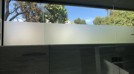 Frosted Privacy Glass Film
